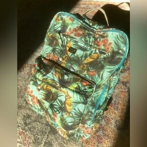 Tropical Vacation Bird of Paradise Backpack Lightweight Everyday Travel Bag